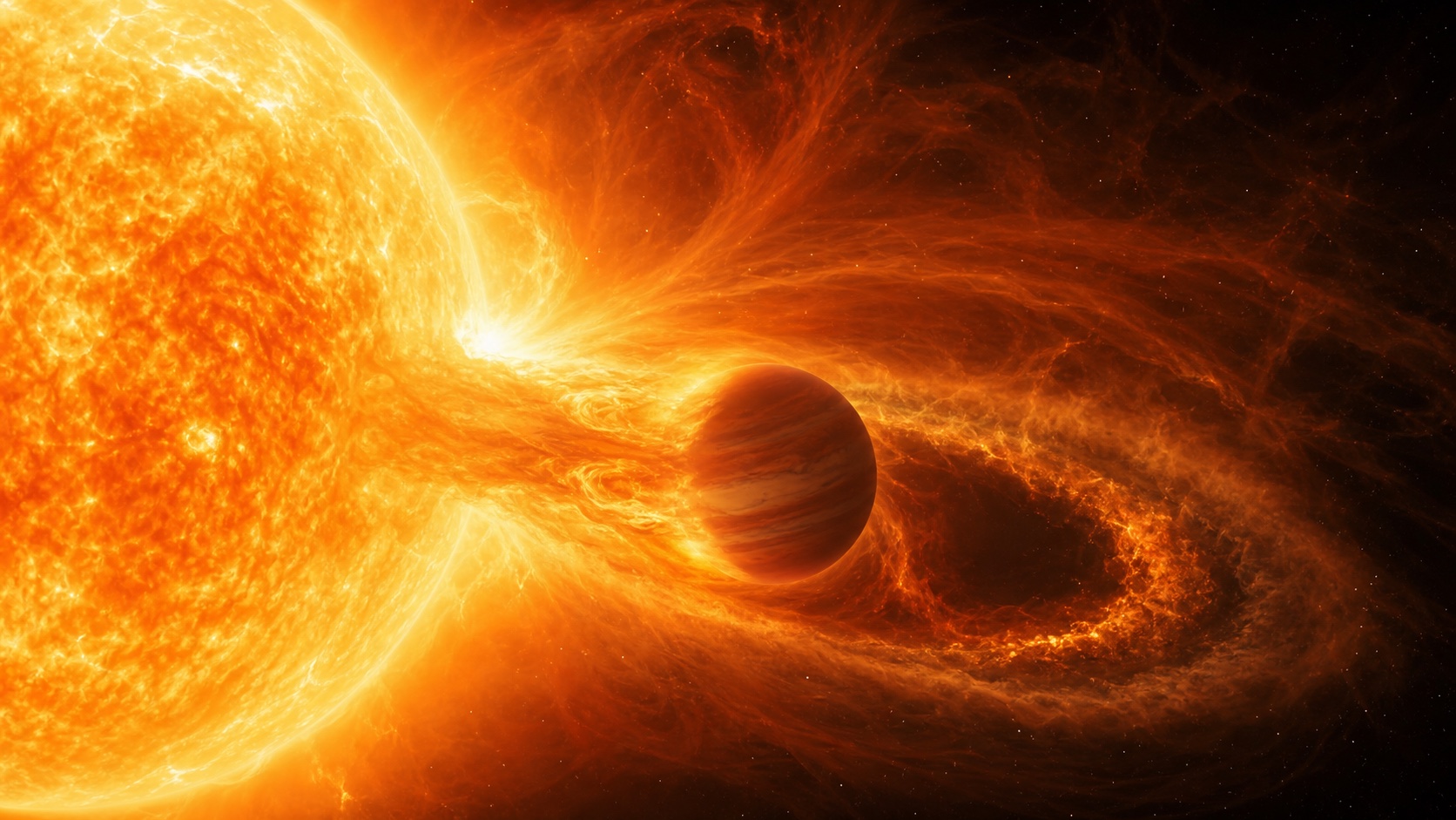 A estrela que provavelmente engoliu um planeta