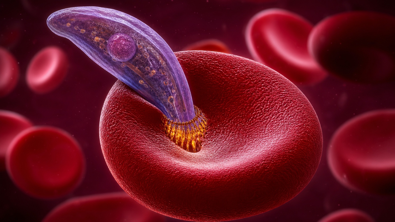 A máquina de um minuto que ajuda a malária a invadir o sangue