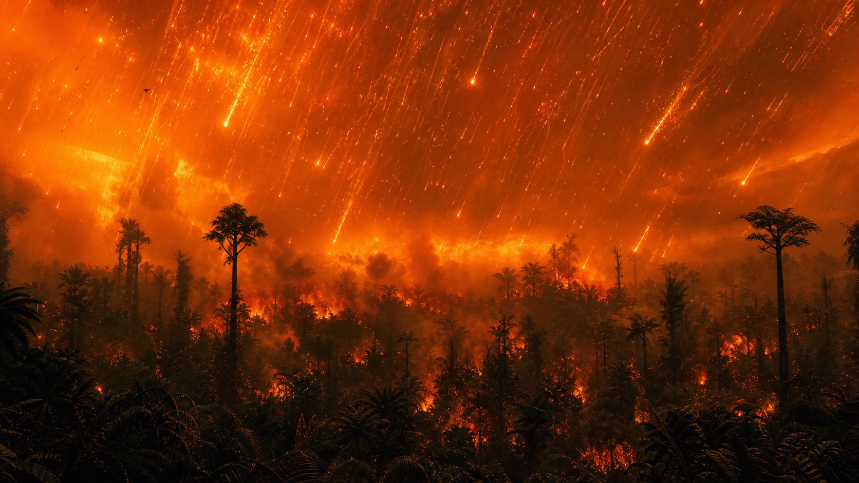 A poeira de Chicxulub pode ter incendiado o mundo sem tocar o chão