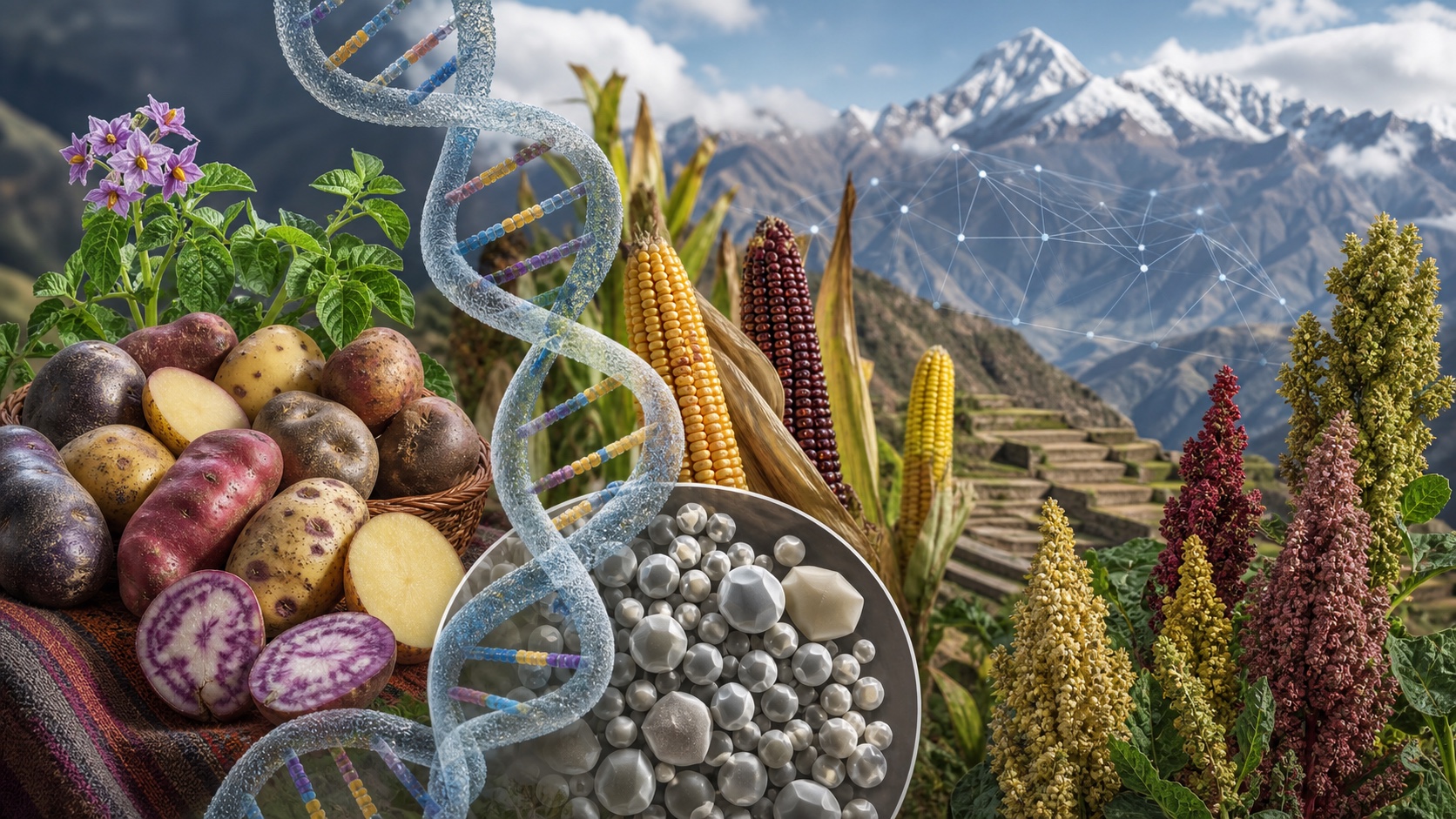 Adaptação ao amido nos Andes: o que o gene AMY1 revela