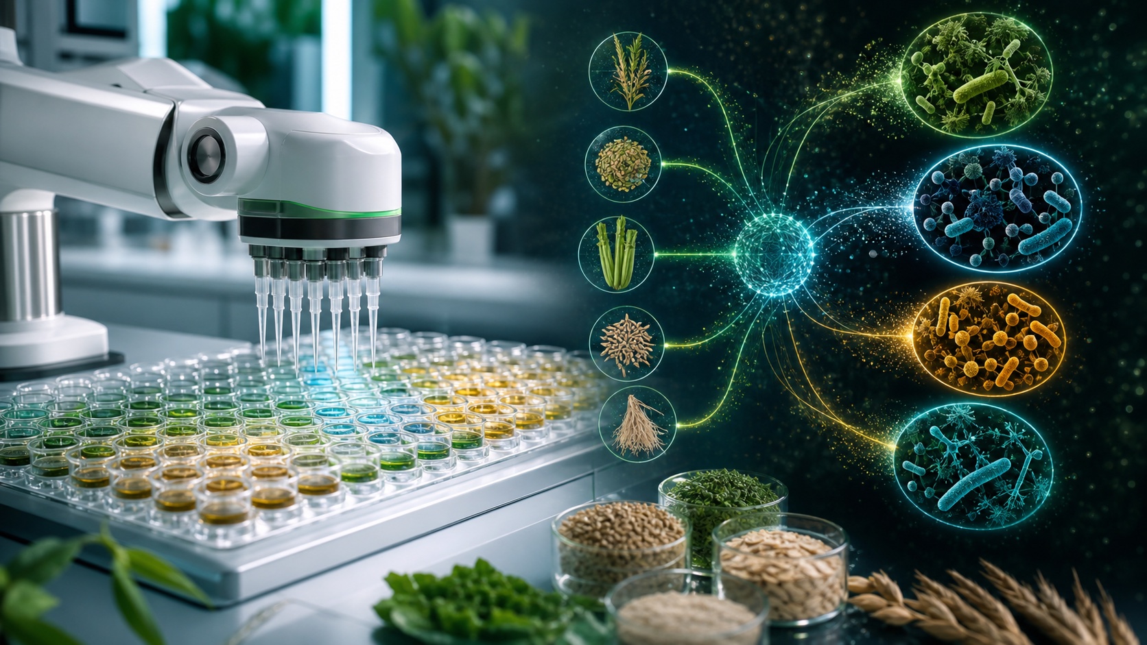 Inteligência artificial e robôs desenham terapias para o microbioma