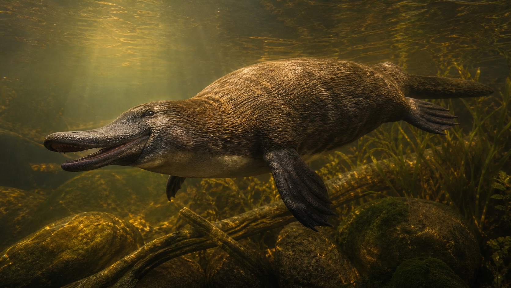 Os ornitorrincos antigos tinham dentes e mandíbulas poderosas