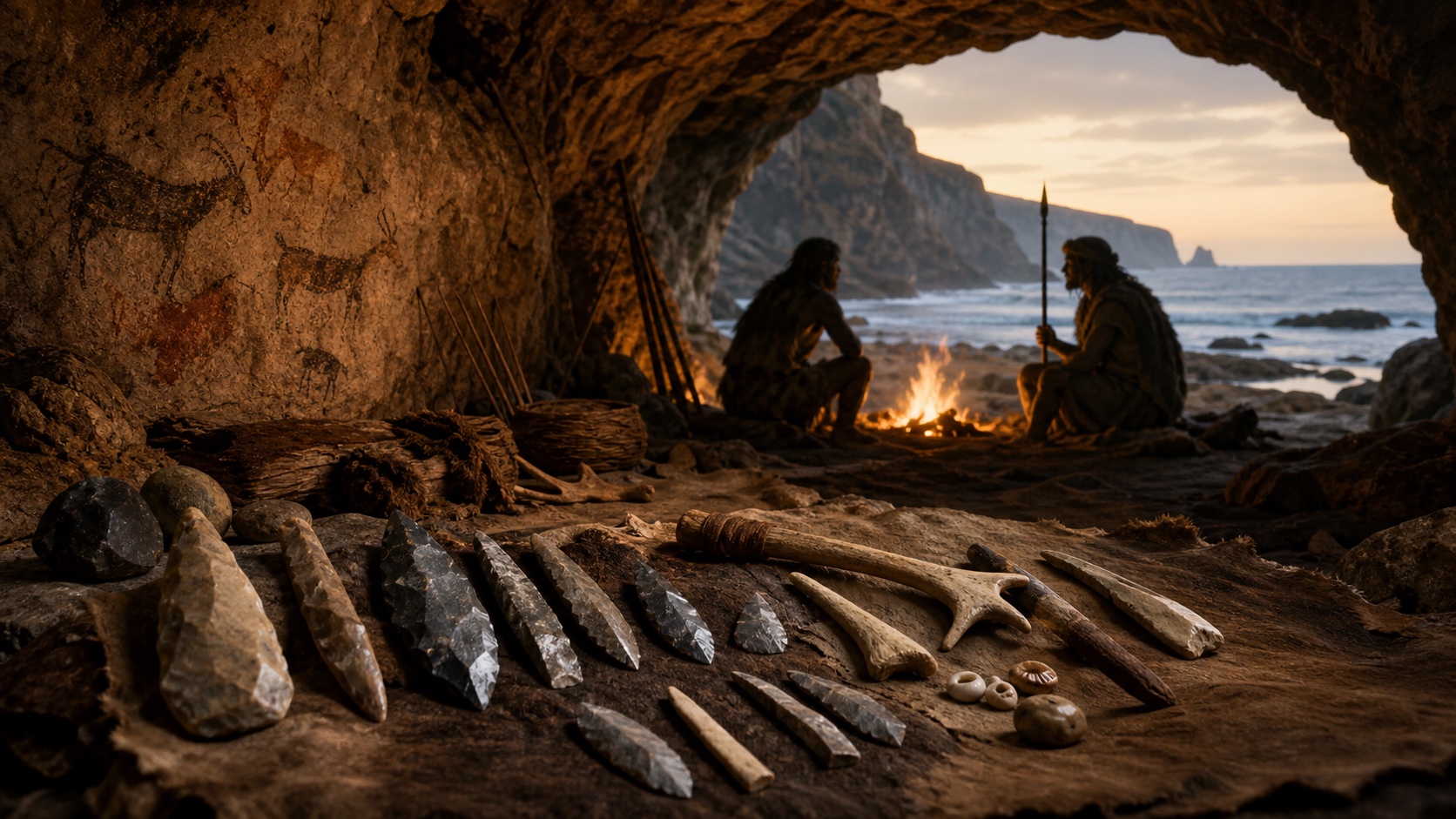 Uma caverna preservou encontros entre neandertais e humanos modernos